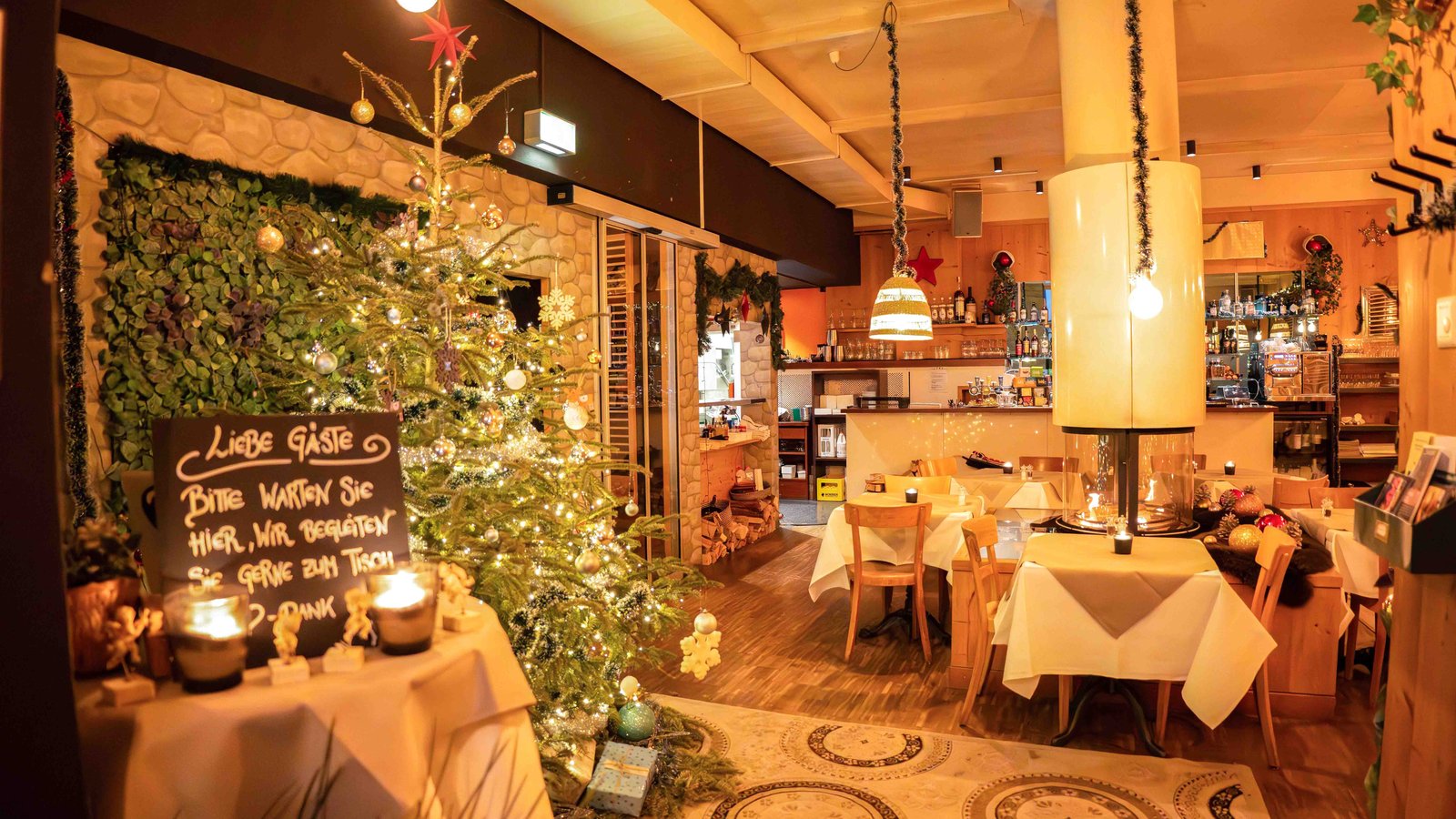 Eventkonzept Winterzimmer Ambiente