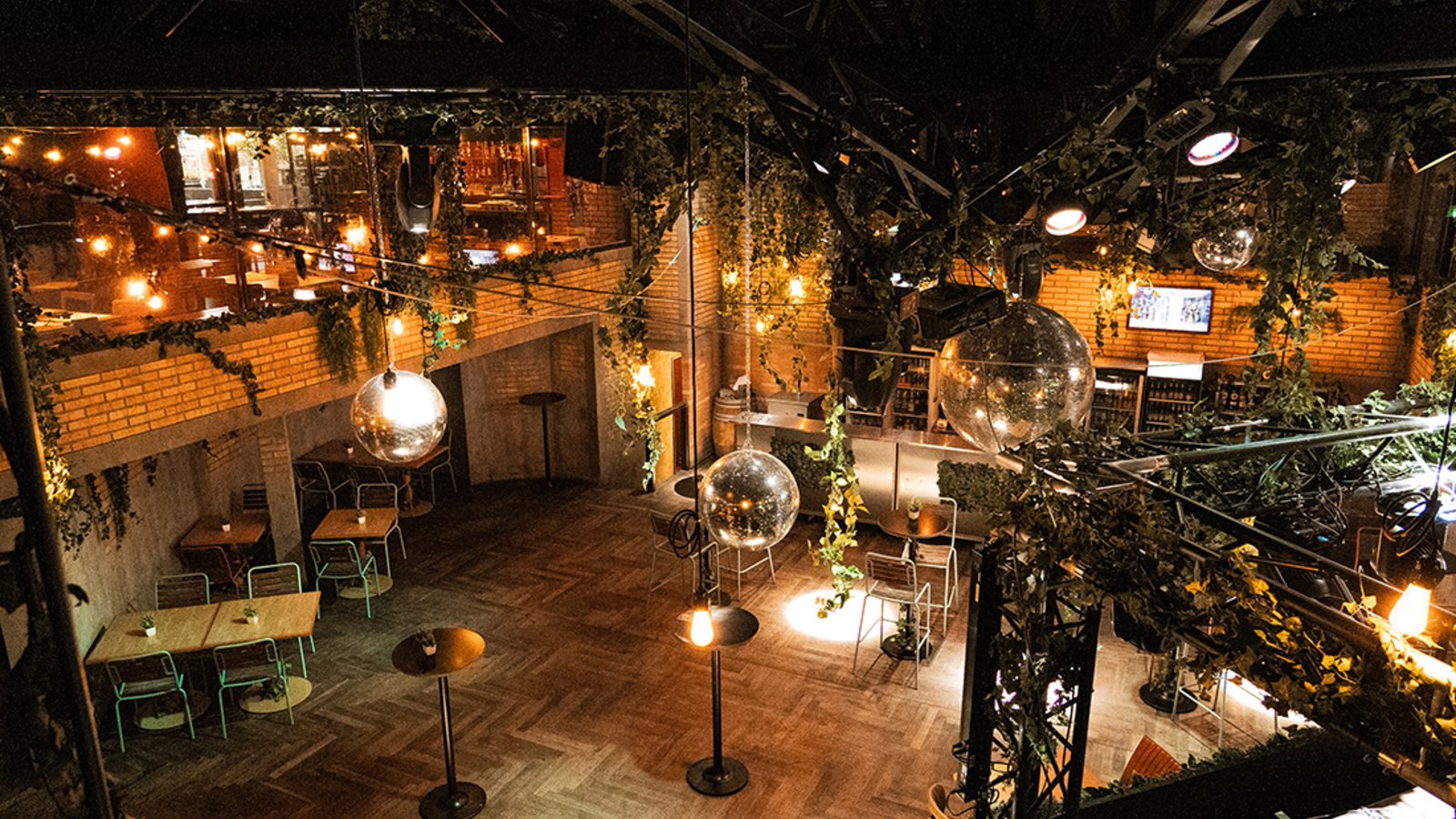 Firehouse Eventraum von oben Impression